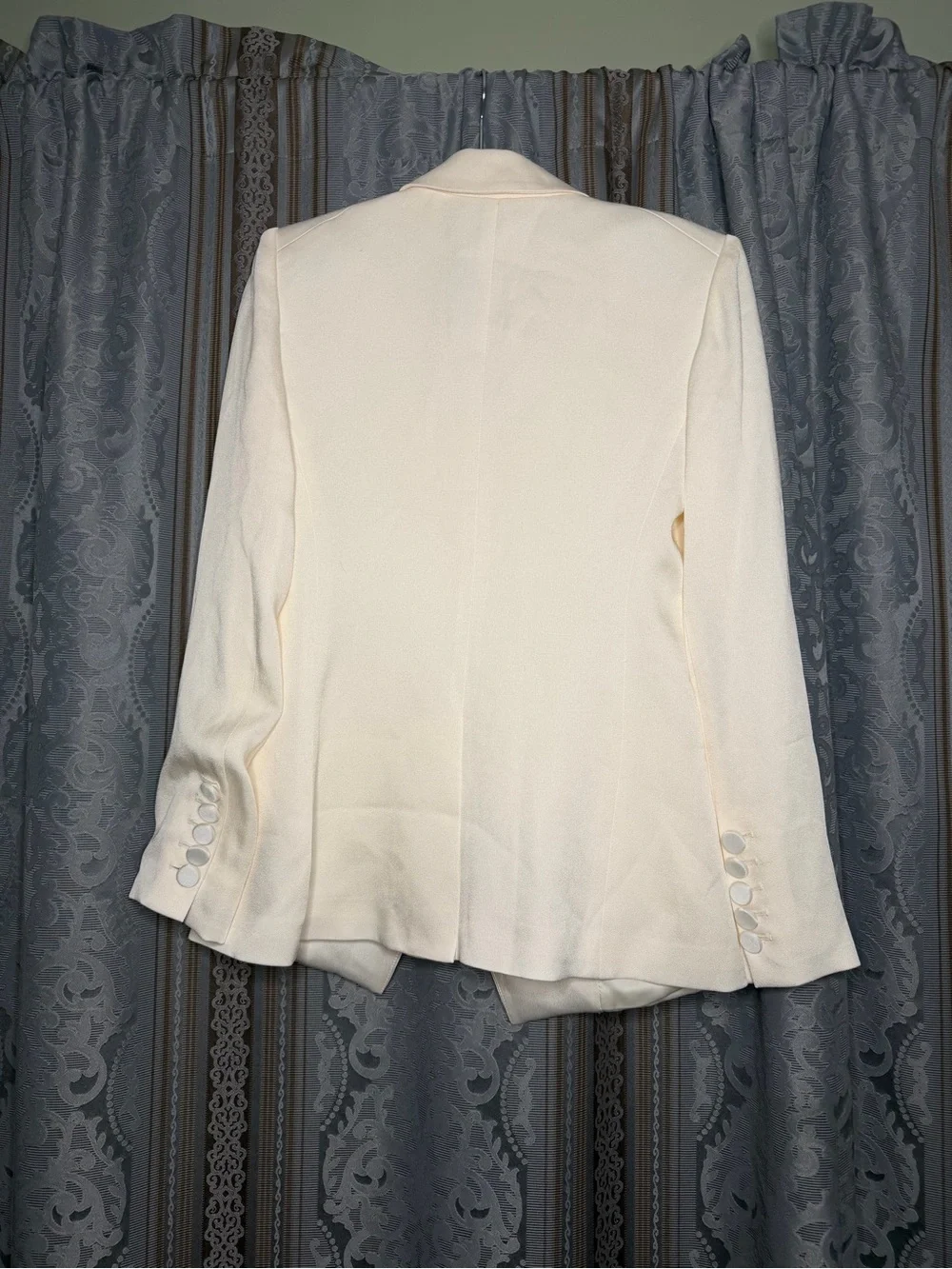 Veronica Beard Rickie Crepe Back Satin Dickey Jacket